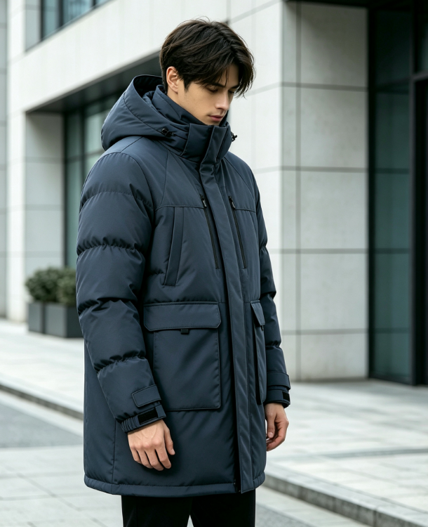 羽绒服面料应用图